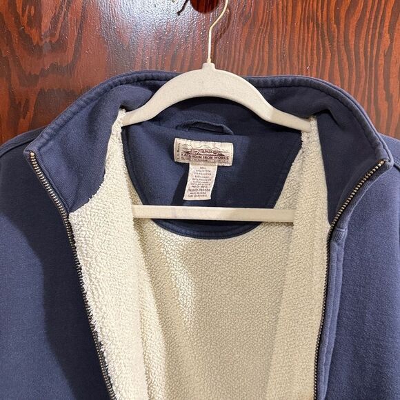 LL. Bean Men's Large Jacket Fleece Lined Full Zip Workwear Rugged Katahdin Blue - Picture 5 of 7